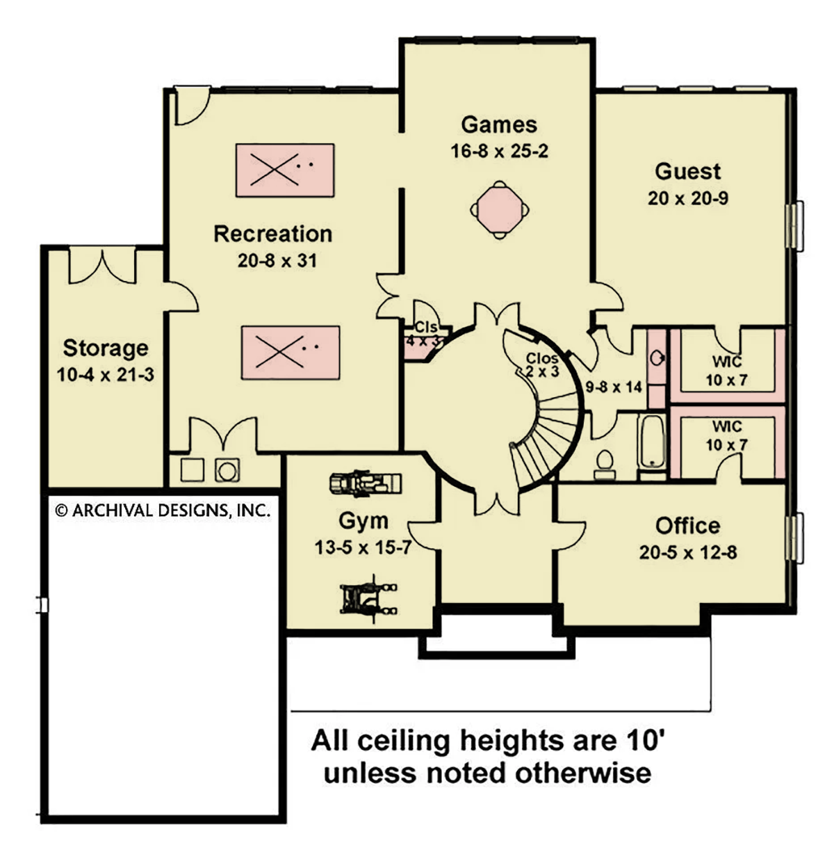 Latrobe House Plan - Archival Designs House Plans, floor plan