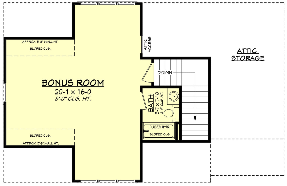 Laura Lane Second Floor Plan