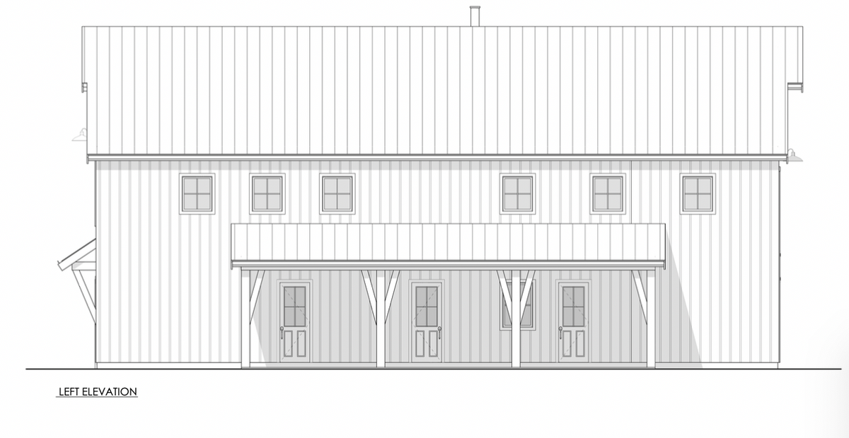 3450 Sq ft Farmhouse Plan with 4 Bedrooms