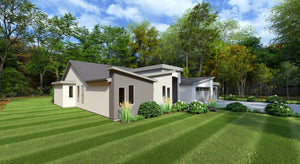 Stylish 4-Bedroom Ranch with Covered Porch and Modern Kitchen