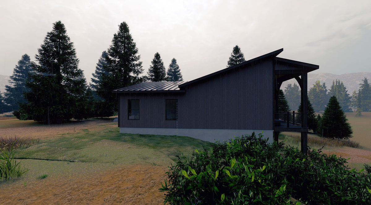 Charming One-Bedroom Cottage with Wraparound Porch, Deck, and Basement