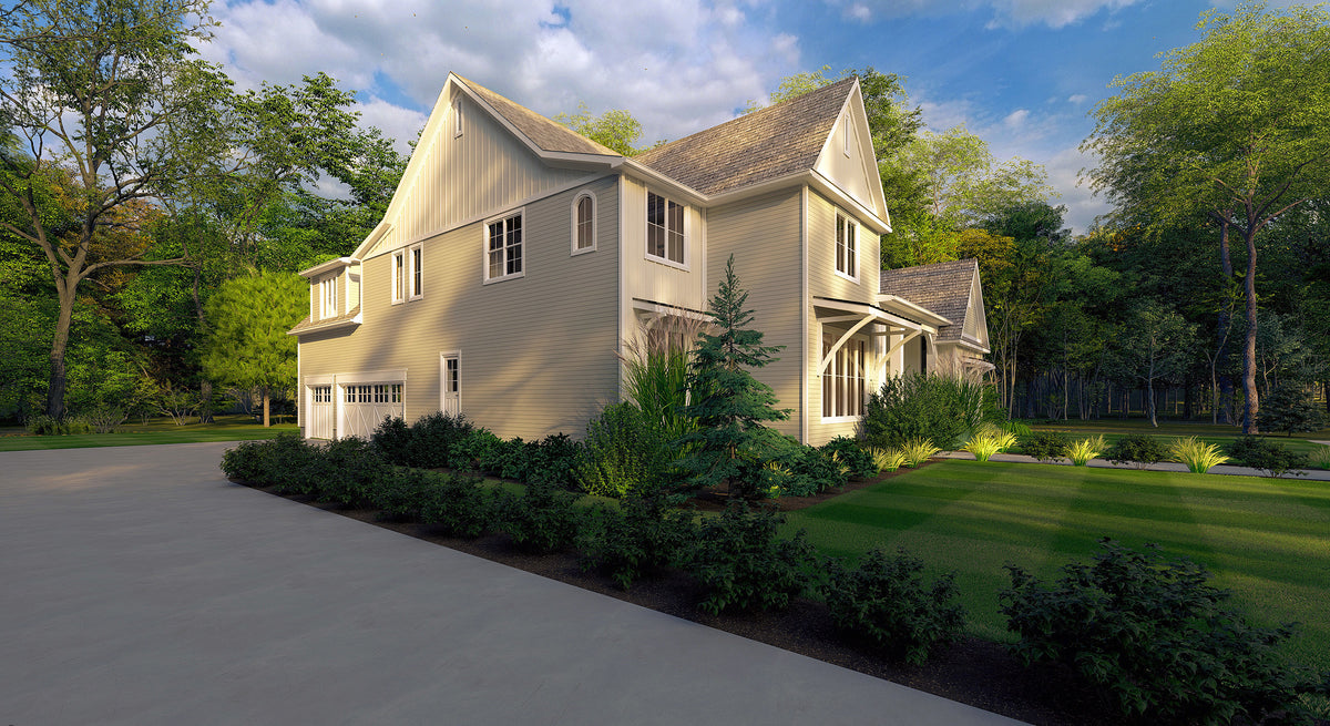 Luxury 4-Bedroom Craftsman House Plan with Bonus Room and Basement – 3038 Sq Ft