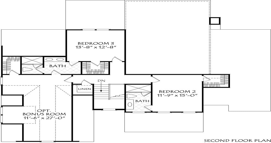 Lenox Park Second Floor Plan
