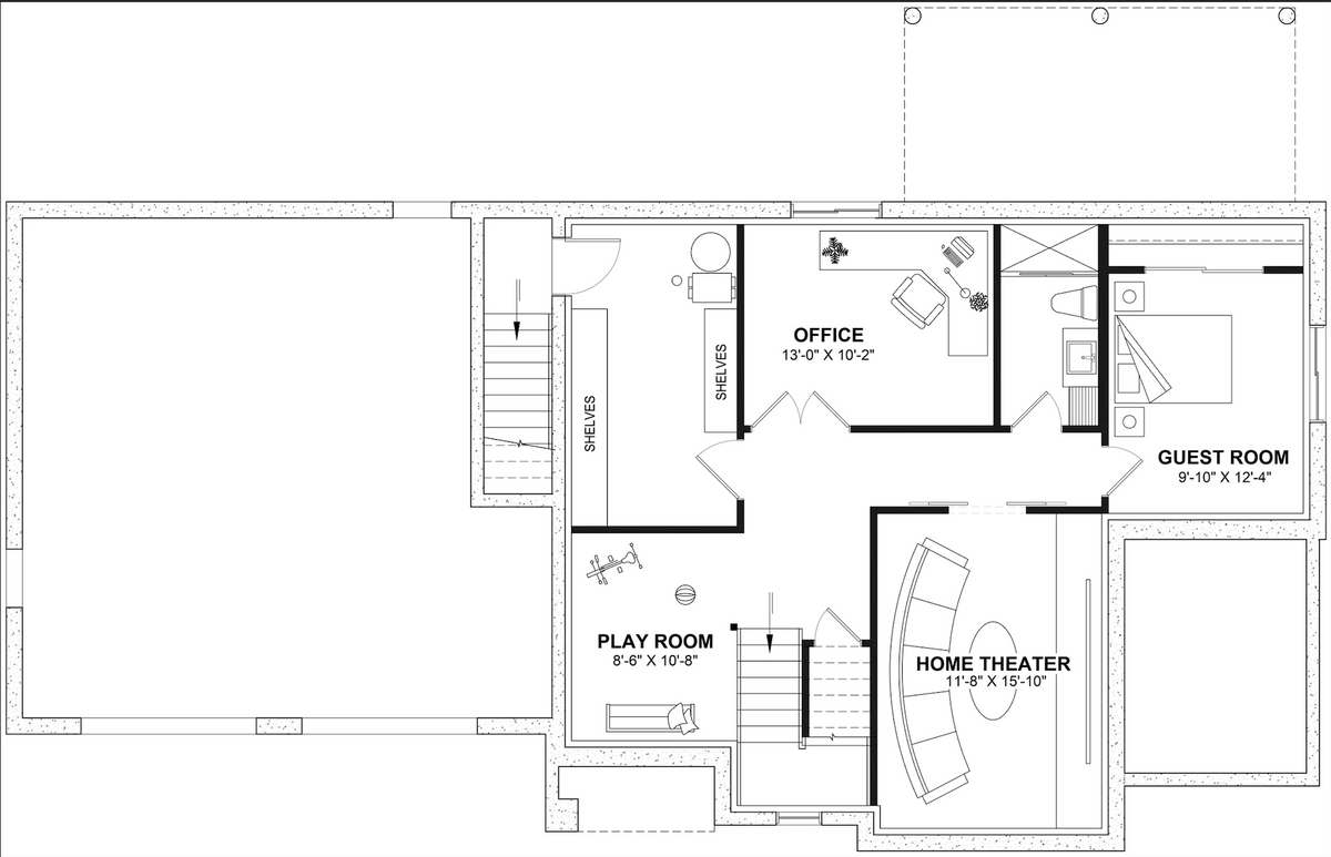 Liana 2 Basement Floor Plan