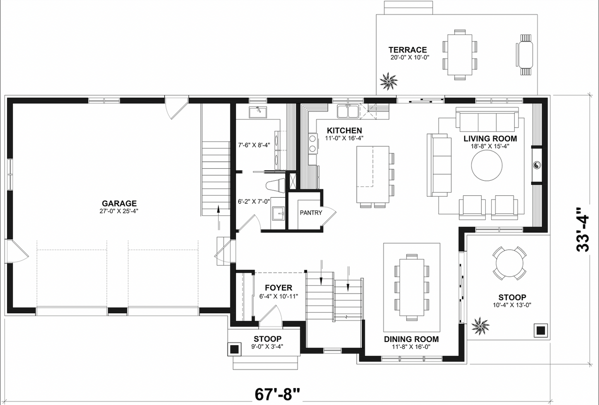 Liana 2 Main Floor Plan