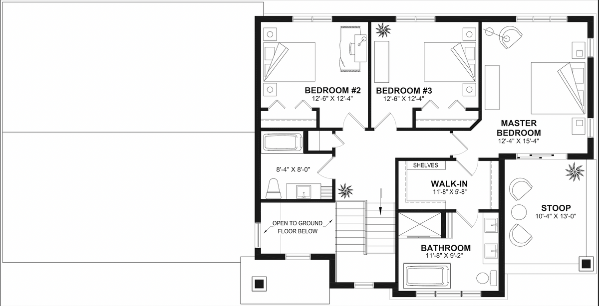 Liana 2 Second Floor Plan