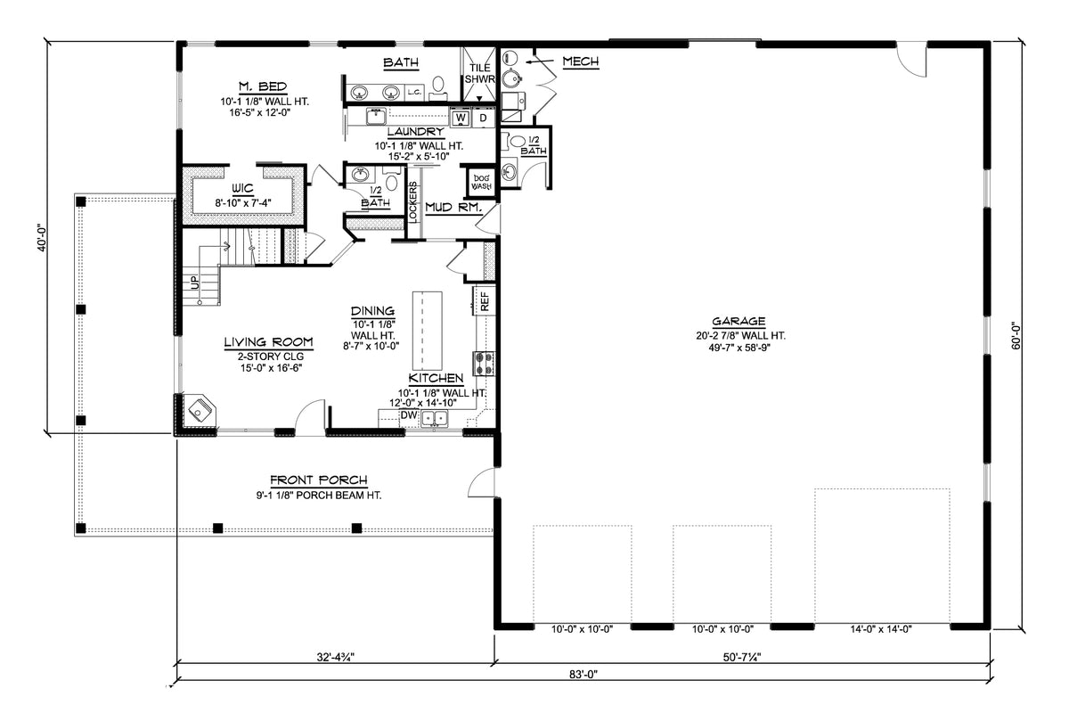 Lina Main Floor Plan