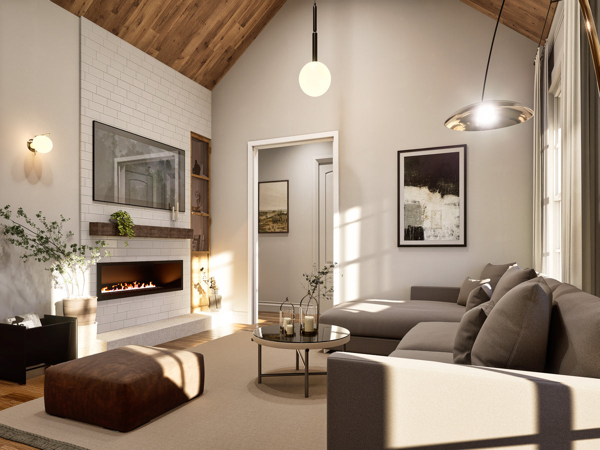 A7310-A Blues House Plan Living Room-1