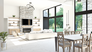 Elegant Modern Farmhouse with Spacious Layout and Luxury Amenities