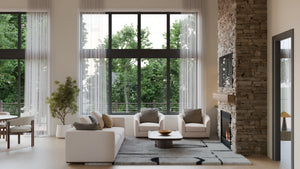 AJ8094-A Contemporary House Living Room, 3 Bedrooms, 2.5 Bathrooms | VD 1070 House Plan 