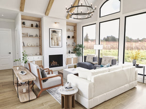 Lovely Family Home with Stone Exterior and Spacious Design