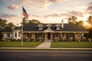 AM8285-A Country House, 4 Bedrooms, 5.5 Bathrooms | Louisville House Plan Exterior-3