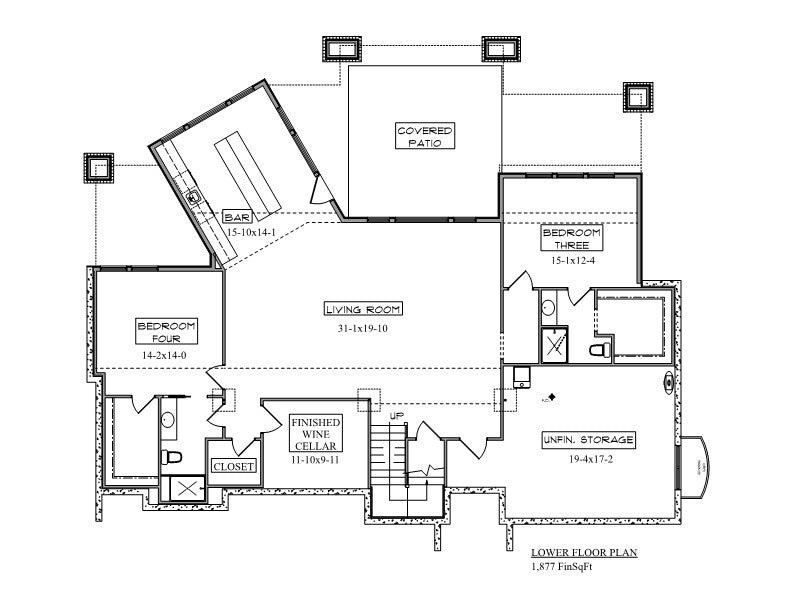 Briscoe Valley Basement Floor Plan