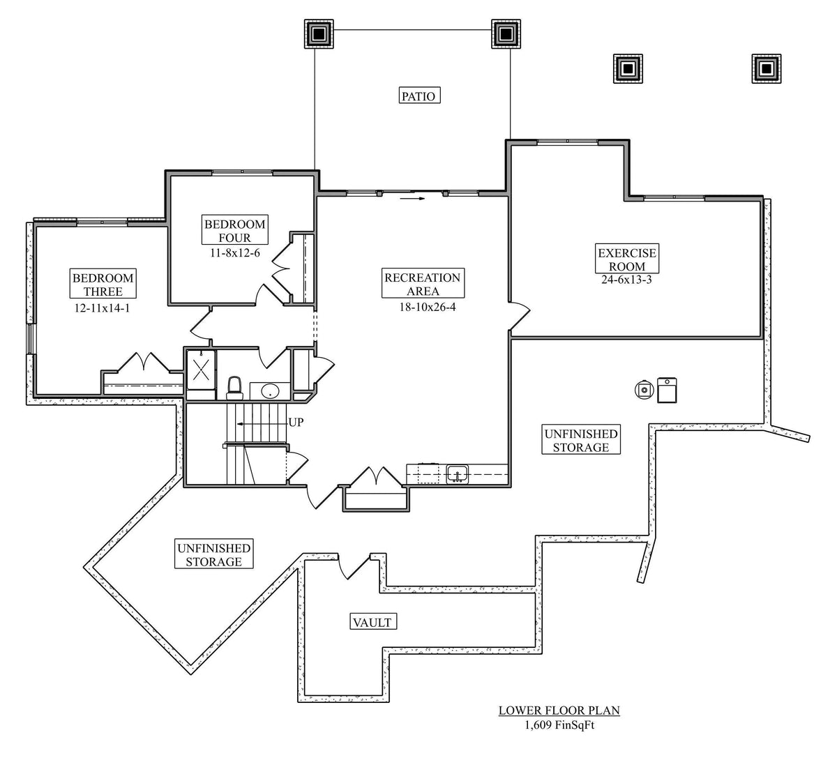 Mallard Basement Floor Plan