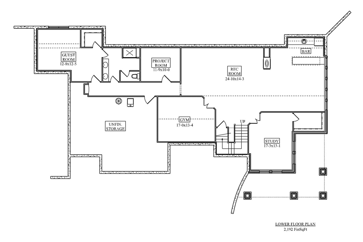 Wills Point House Plan - Archival Designs House Plans, floor plan