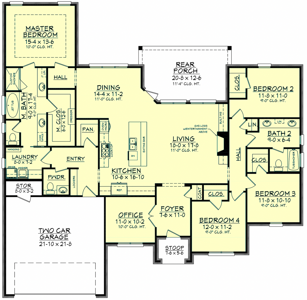 Lyncrest Main Floor Plan