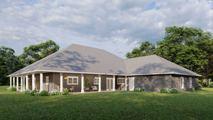 Charming 3-Bedroom Ranch Home with Wraparound Porch & Study