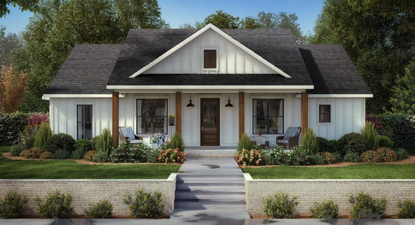 Honey Dew House Plan | Budget-Friendly Modern Farmhouse