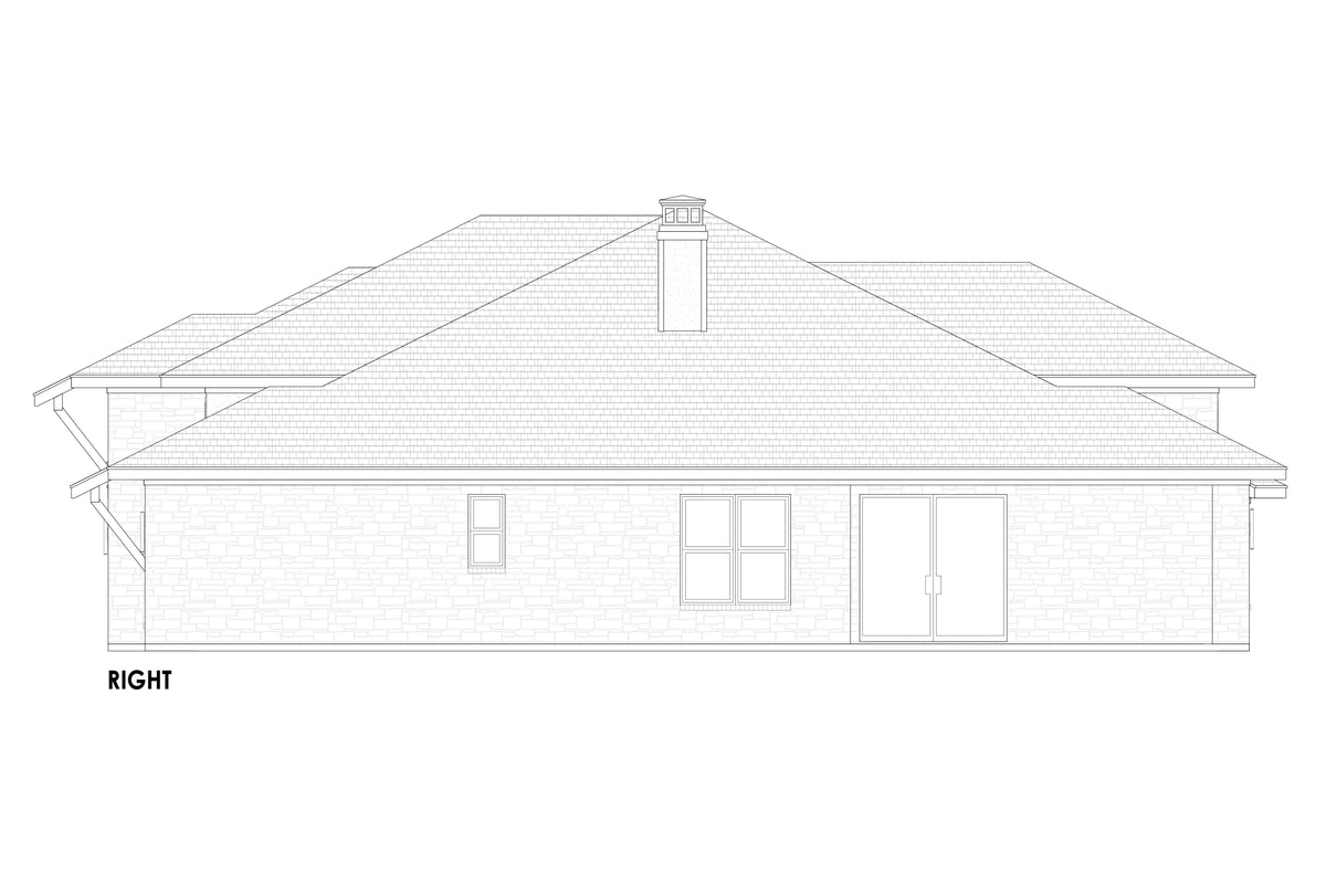 Chantry House Plan - Archival Designs House Plans