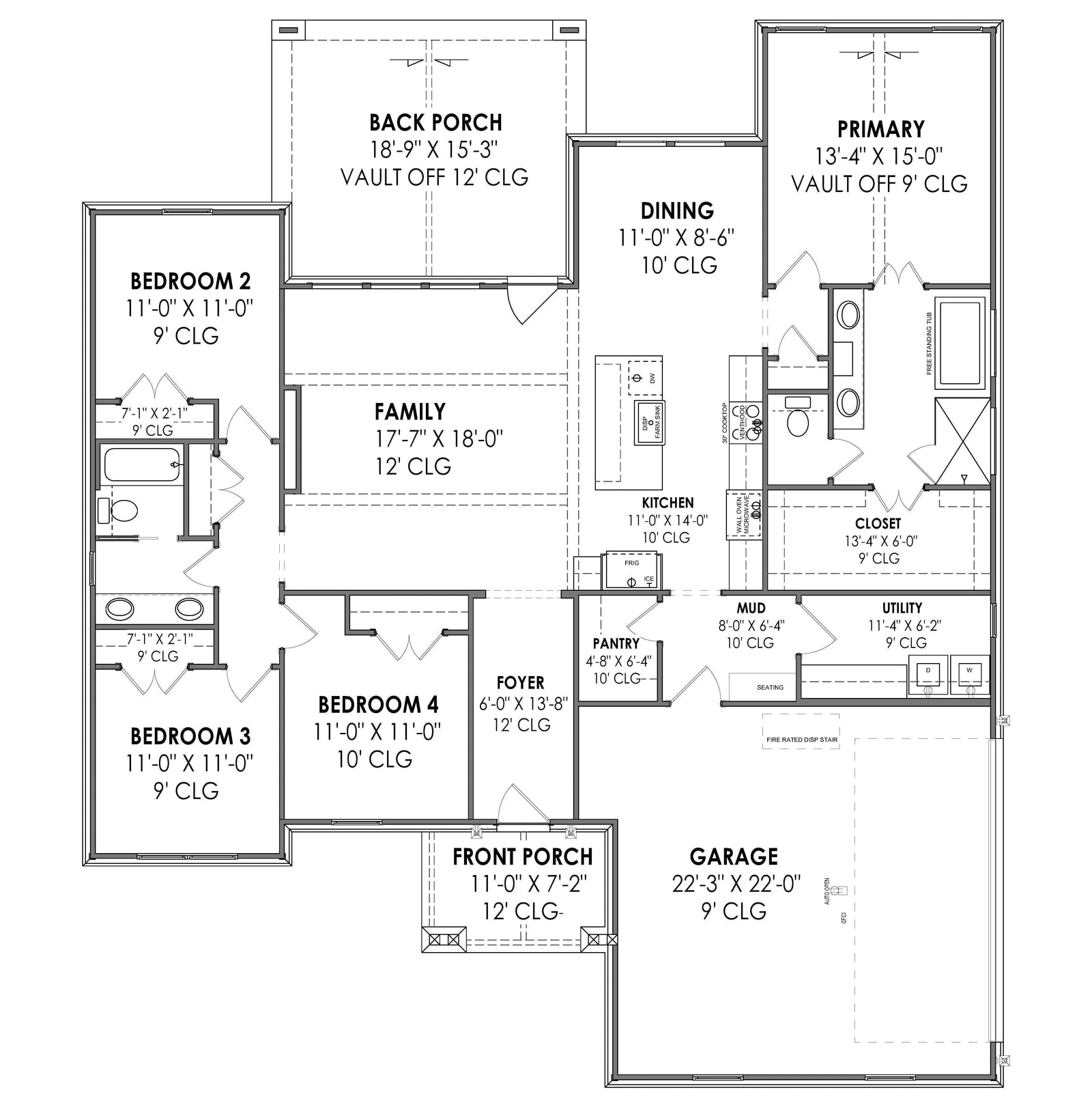 Juan House Plan - Archival Designs House Plans