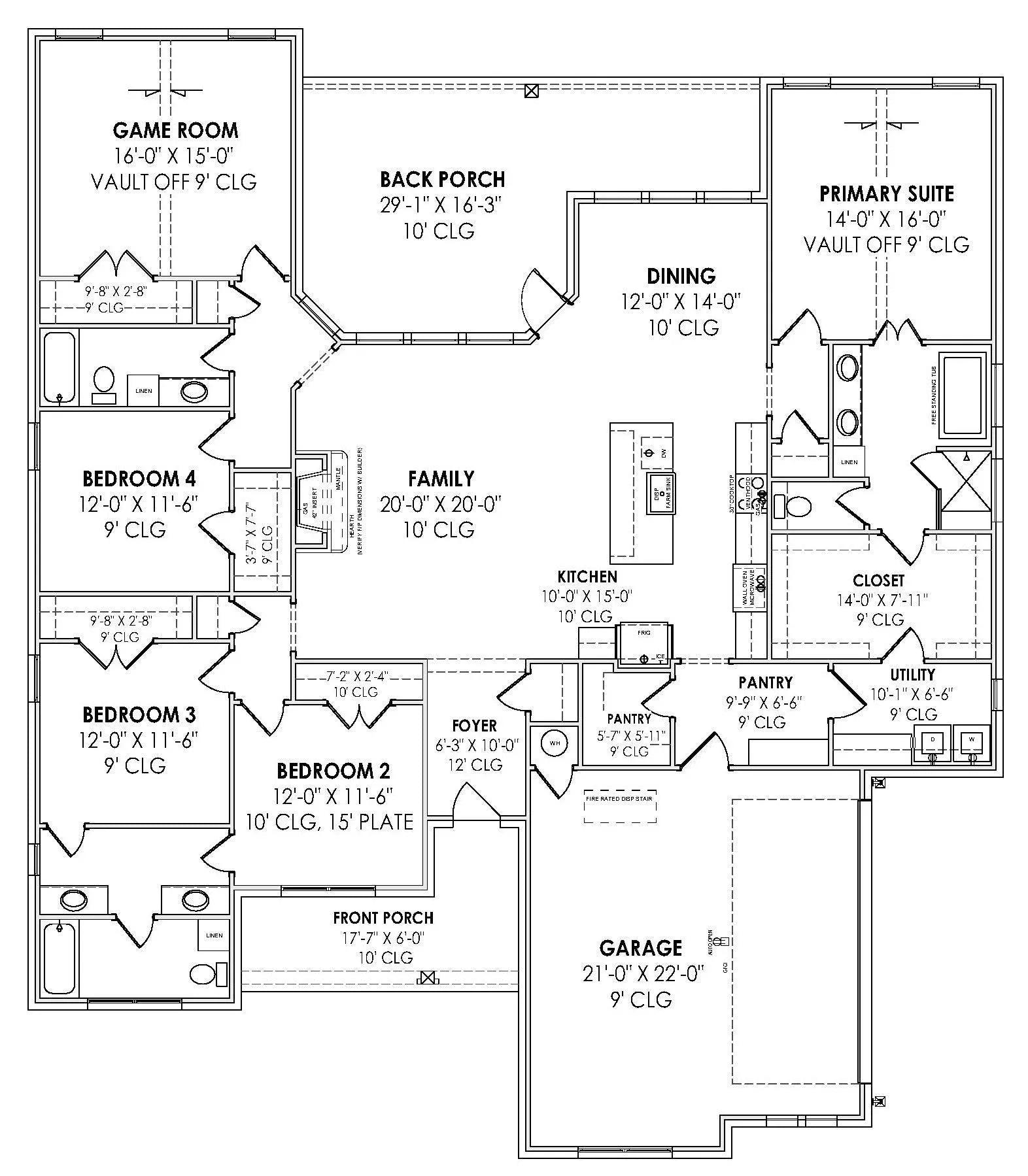 Brigade House Plan - Archival Designs House Plans