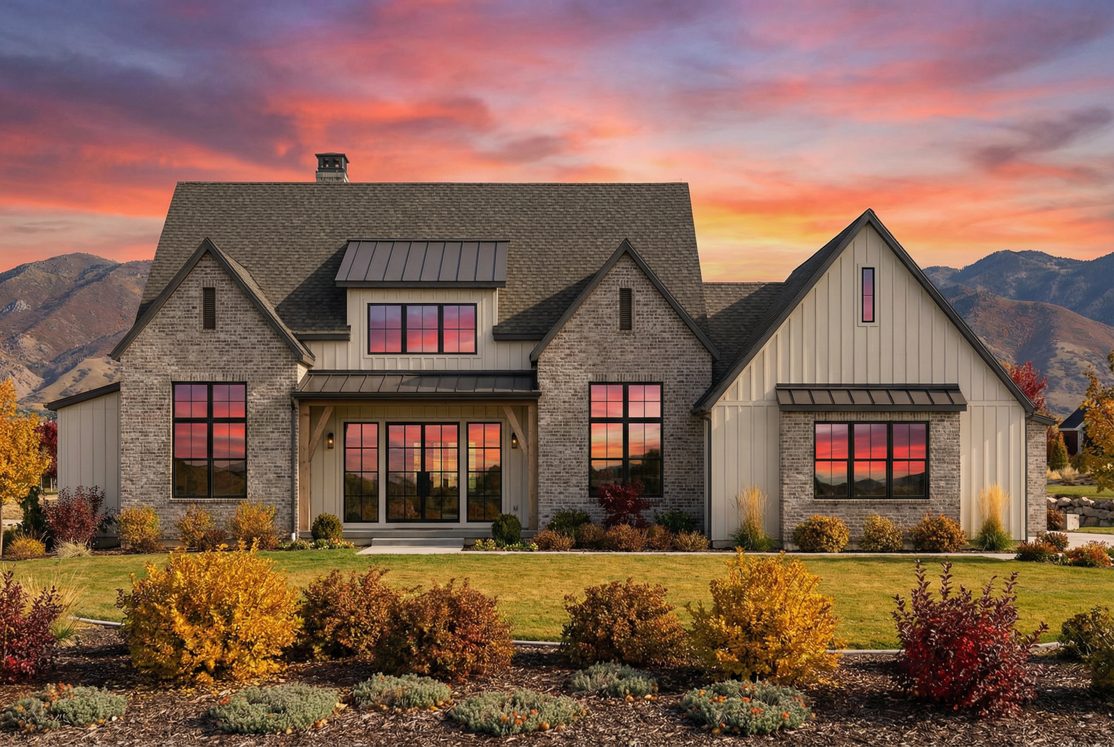 R2689-A Masters House Plan | 4 Bedrooms, 3.5 Bathrooms Exterior