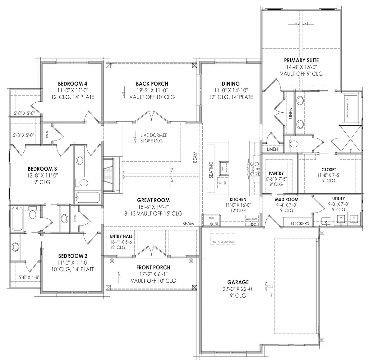 Wilde First Floor Plan