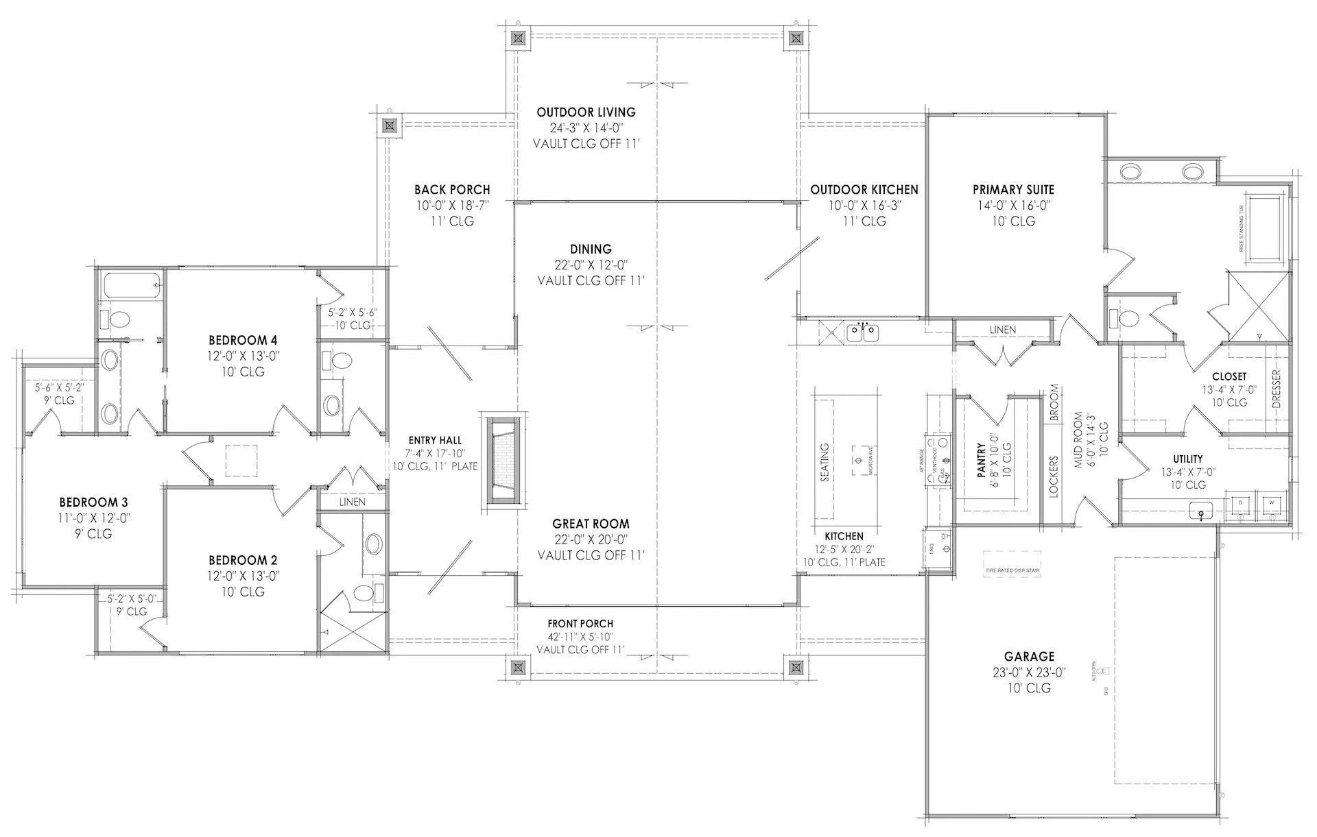 Gladys House Plan - Archival Designs House Plans