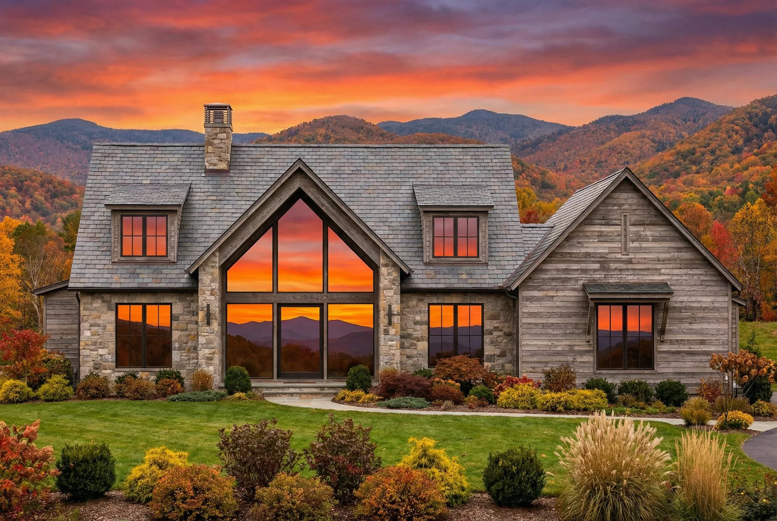 R4883-A MD158 House Plan | 4 Bedrooms, 2.5 Bathrooms Exterior