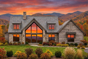 R4883-A MD158 House Plan | 4 Bedrooms, 2.5 Bathrooms Exterior