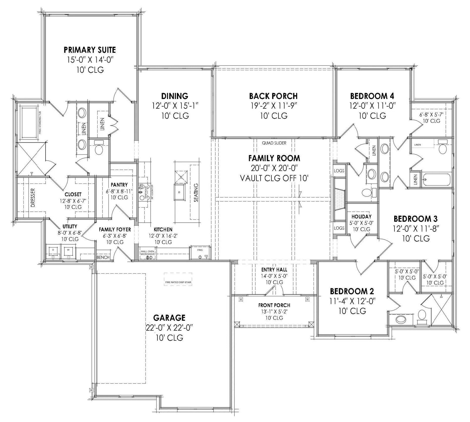 Ragnar House Plan - Archival Designs House Plans