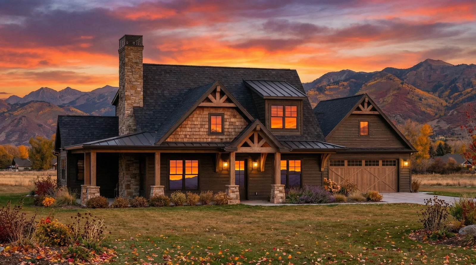 R7287-A MD176 House Plan | 3 Bedrooms, 2.5 Bathrooms Exterior