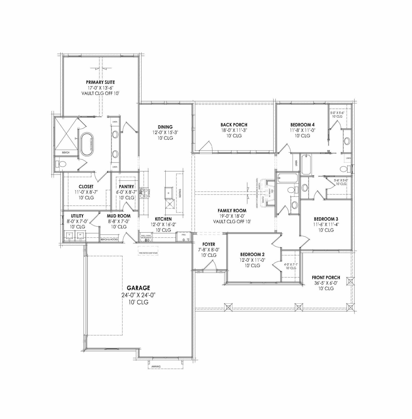 R7287-A MD178 House Plan