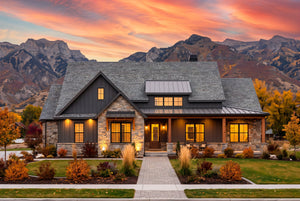 R7287-A MD178 House Plan | 4 Bedrooms, 3 Bathrooms Exterior