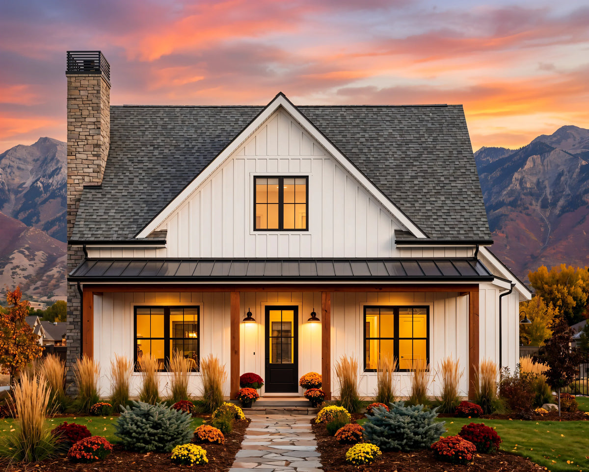 R7313-A MD180 House Plan | 4 Bedrooms, 2.5 Bathrooms Exterior