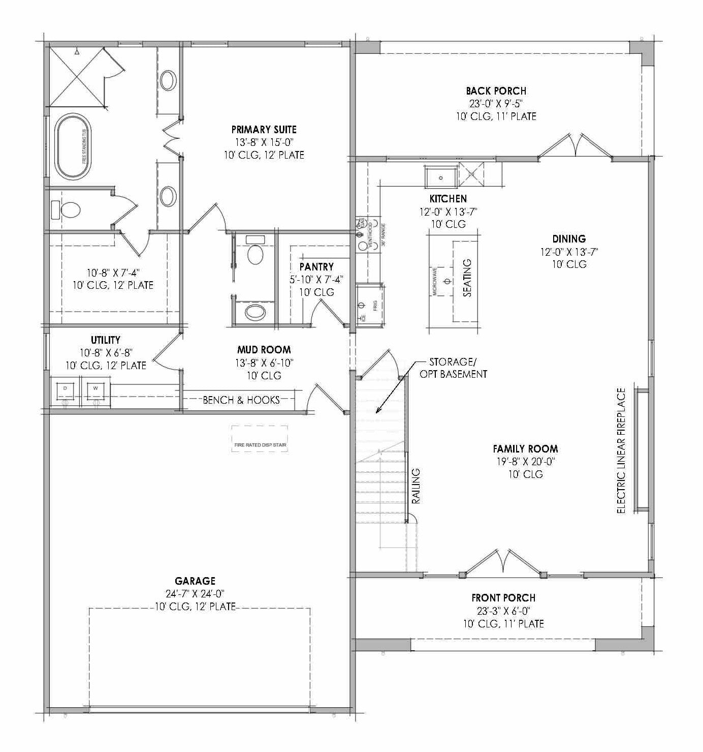 R7432-A MD182 House Plan