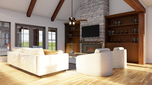 Traditional Ranch Home with Bonus Room and Outdoor Entertaining Spaces