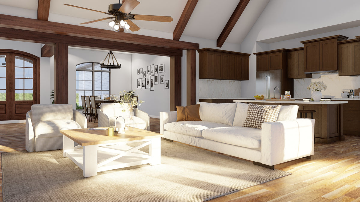 Traditional Ranch Home with Bonus Room and Outdoor Entertaining Spaces