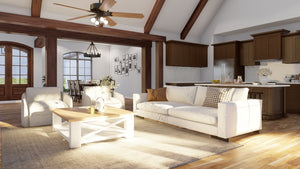 Traditional Ranch Home with Bonus Room and Outdoor Entertaining Spaces