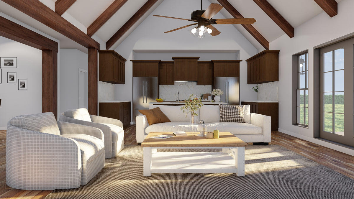 Traditional Ranch Home with Bonus Room and Outdoor Entertaining Spaces