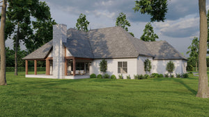 Traditional Ranch Home with Bonus Room and Outdoor Entertaining Spaces