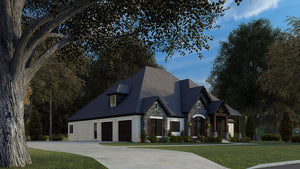 4-Bedroom Modern Farmhouse with 2,537 Sq Ft and Bonus Room