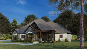 4-Bedroom Modern Farmhouse with 2,537 Sq Ft and Bonus Room