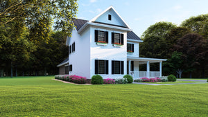 Elegant Two-Story Home with Rear Garage and Grand Living Spaces
