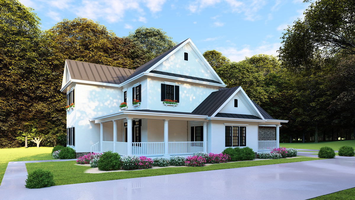 Elegant Two-Story Home with Rear Garage and Grand Living Spaces