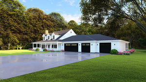 Grand 3,416 sq ft Ranch with First-Floor In-Law Apartment