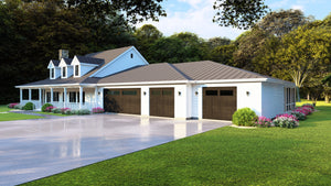 Grand 3,416 sq ft Ranch with First-Floor In-Law Apartment