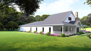 Grand 3,416 sq ft Ranch with First-Floor In-Law Apartment