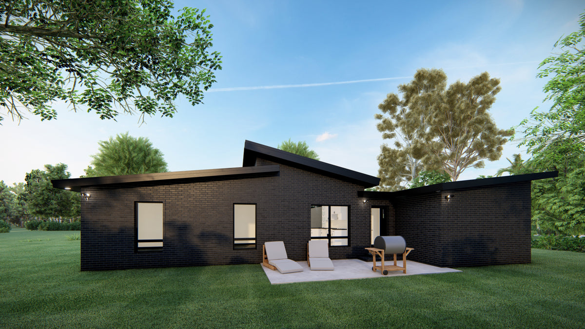 Efficient 1,131 sq ft Ranch with Walk-in Pantry and Patio