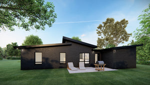 Efficient 1,131 sq ft Ranch with Walk-in Pantry and Patio